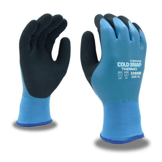 Cold Snap Thermo™, Full Latex, Thermal: Warm Winter Glove! Rated for -15 degrees